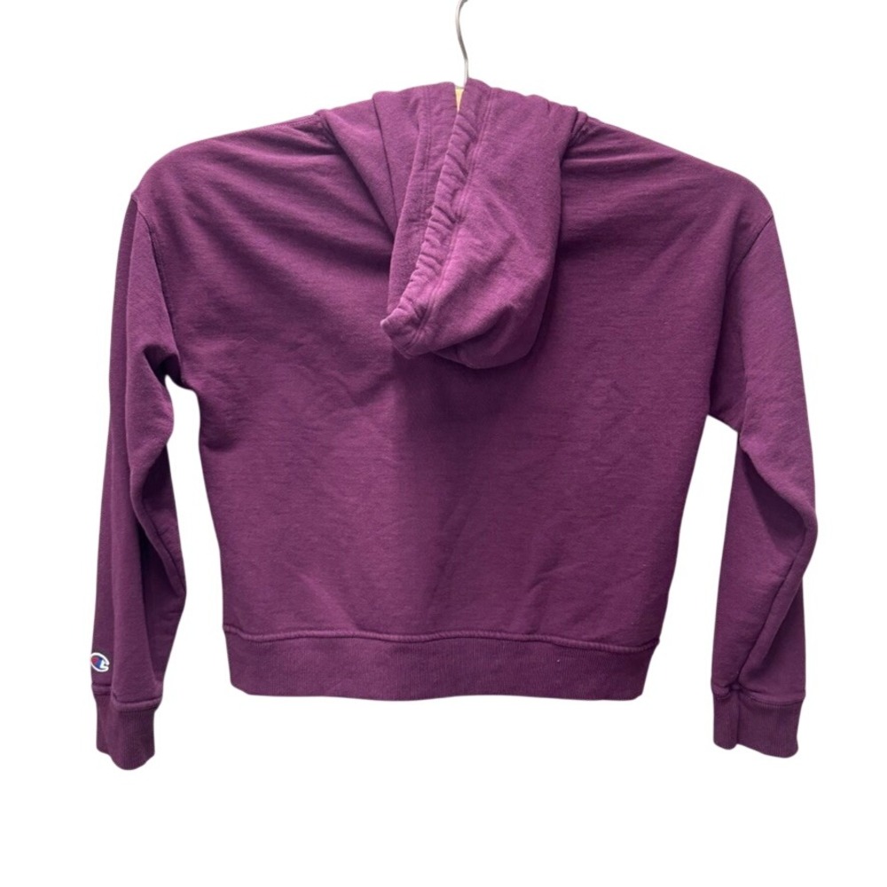 Champion Authentic Athleticwear Purple Graphic Logo Hoodie GF536 Womens Small - Picture 2 of 9